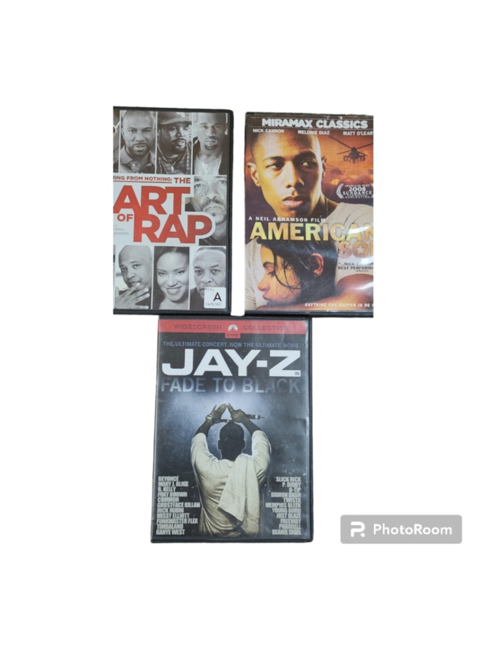 Hip Hop and Drama DVD Bundle Jay-Z Art of Rap American Son